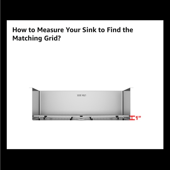 Serene Valley Sink Bottom Grid 27-9/16" x 14-9/16" Rear Drain with Corner Radius - Picture 5 of 10